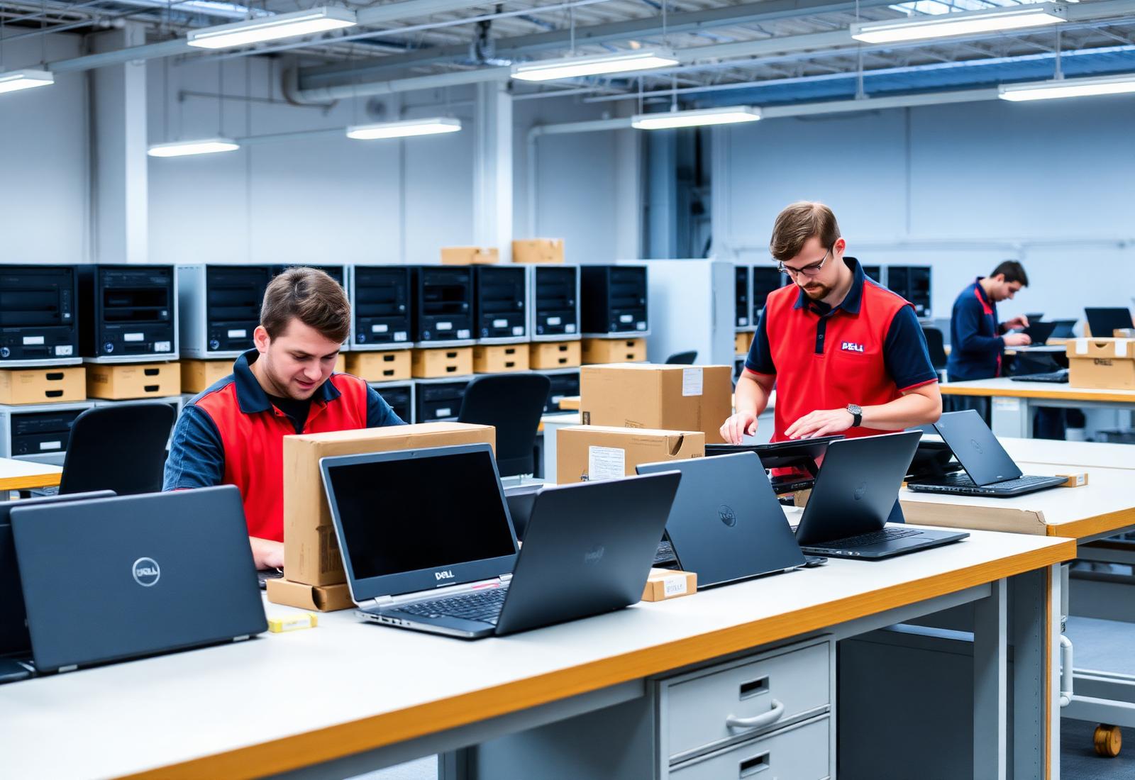 Aura team preparing devices for deployment